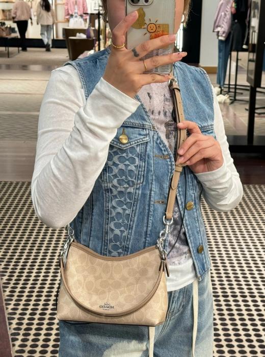 Coach蔻驰 Mini laurel系列流浪包单肩斜挎包（CB） 商品图5