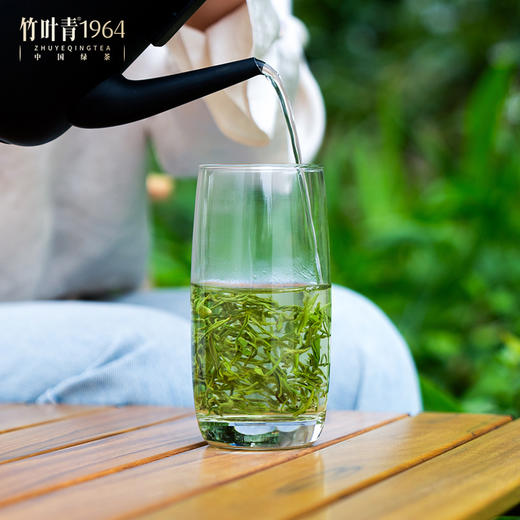 竹叶青1964绿茶一级茶叶袋装四川峨眉山茶自饮口粮茶叶100g 商品图2