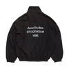 Acne Studios 2025春夏新品 男女同款1996系列徽标印花拉链做旧夹克外套 黑色 B90791 商品缩略图1