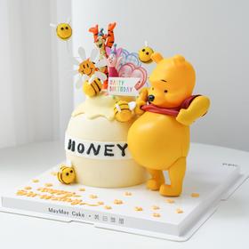 维尼熊派对蛋糕【B4751】