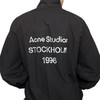 Acne Studios 2025春夏新品 男女同款1996系列徽标印花拉链做旧夹克外套 黑色 B90791 商品缩略图4