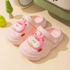 【厚实鞋底，软软气垫感~】儿童包头凉拖鞋夏季新款 外穿软底洞洞鞋 小孩浴室洗澡防滑沙滩拖鞋-QQ 商品缩略图4