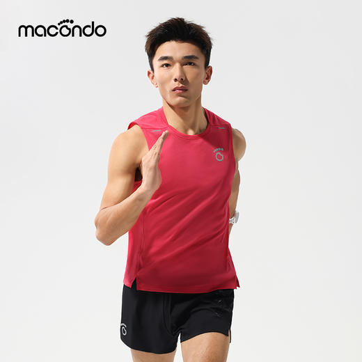 马孔多运动背心3代 男女款 吸湿速干 透气 跑步训练 夜跑反光 防磨背心 商品图3