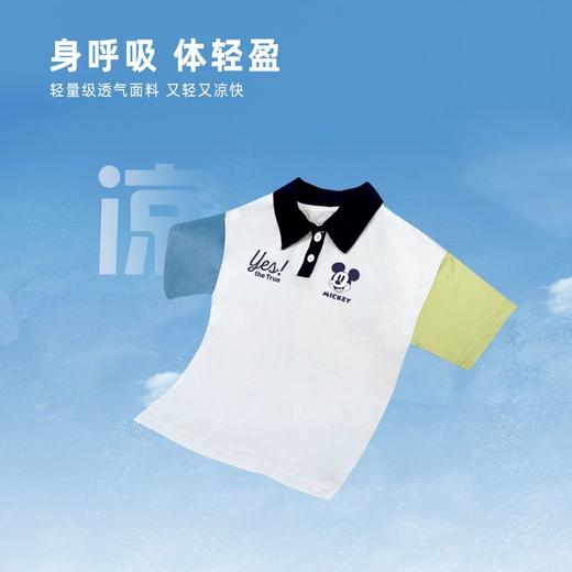 贝田儿童短袖t恤夏季男童Polo衫夏装学院帅气2025新款男孩夏天潮T 商品图4