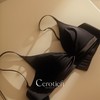 2件299！南法假日！非质量不退不换！Cerotich内衣女士薄款100桑蚕丝文胸小胸聚拢无钢圈胸罩 商品缩略图2