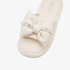 西遇法式小凉拖鞋女夏外穿新款配裙蝴蝶结凉鞋软底平底一字拖D0956709 商品缩略图5