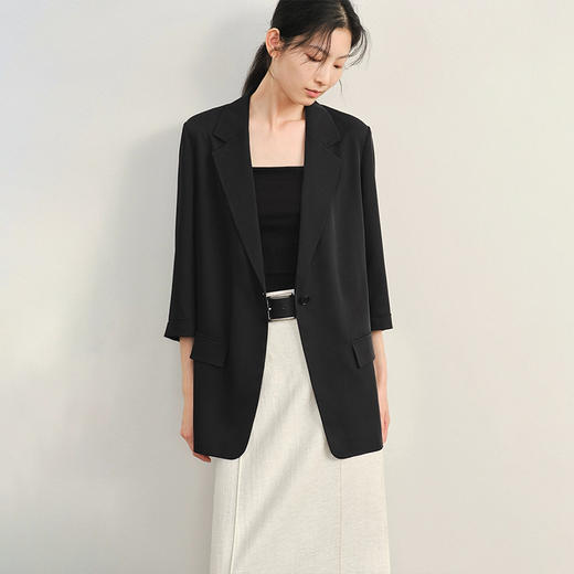 【MOMOTIABIN 夏季新款女装合集】清凉小西装 物理防晒小外套 设计感连衣裙 商品图3