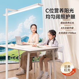 孩视宝护眼阳光立式桌面C位小路灯卧室书房学习书桌小台灯