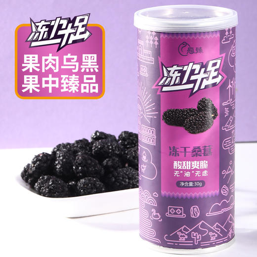 【全国包邮】新疆冻干桑葚（30g*3罐） 商品图1