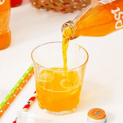 泰国est橙味汽水250ml 商品图0