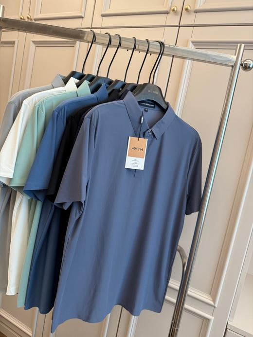 AH无敌超凉男士基础净版POLO衫 商品图7