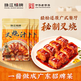 珠江桥牌 叉烧汁100gX3袋