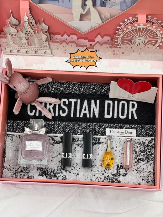D060467甜蜜告白&香水彩妆围巾六件套立体礼盒 商品图4