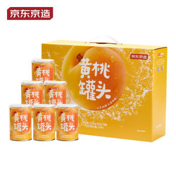京东京造鲜来多黄桃罐头425g*6罐即食水果罐头旅行户外零食团购年货送礼盒 /休闲食品 /罐头食品 /水果罐头 商品图6