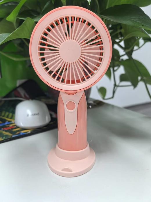 新款简约可拆卸锂电池手持小风扇三档调速 商品图8