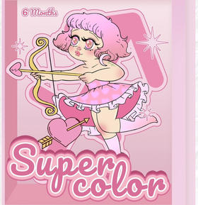 【半年抛】大直径supercolor 星座系列 彩色隐形眼镜2片装