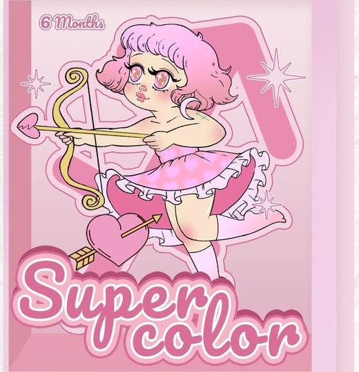 【半年抛】大直径supercolor 星座系列 彩色隐形眼镜2片装 商品图0