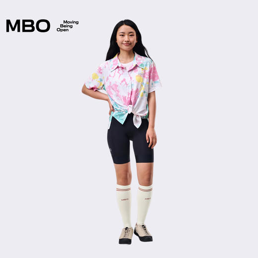 MBO女子短袖衬衫ATS133夏威夷风短袖衬衫25年夏季新款  (经销商专拍链接，非经销商拍单不发货) 商品图3