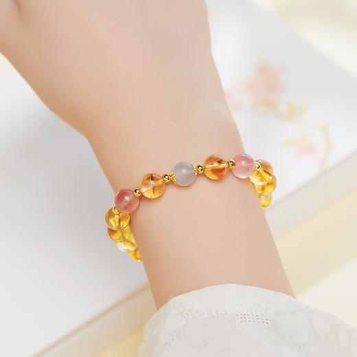 Winy925银甜梦晶辉水晶手链配证书送女友闺蜜节日礼物 商品图4