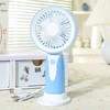 新款简约可拆卸锂电池手持小风扇三档调速 商品缩略图5