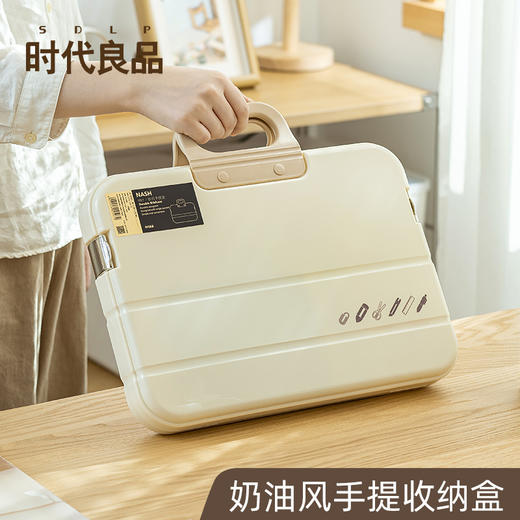 新升级手提塑料文件袋风琴包文件夹A4书法资料袋试卷资料收纳 商品图1