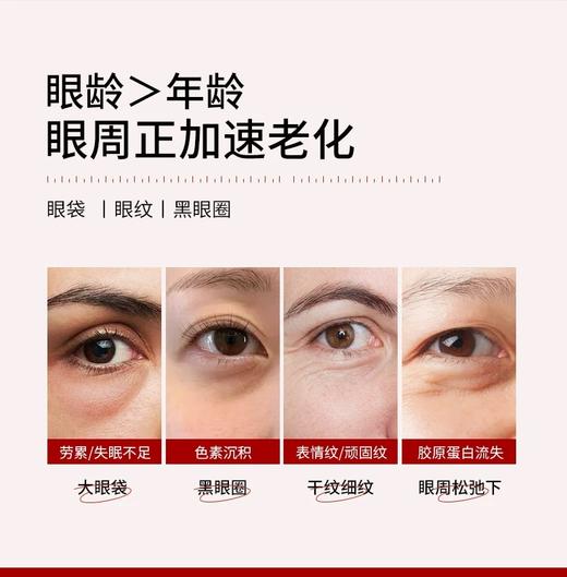 【门店直发】日本进口红蛇毒眼膜60片抚平淡化黑圈眼纹贵妇眼贴 商品图4