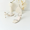 经典鲨2025年夏季新品甜美蝴蝶结6.5cm气质细高跟时装凉鞋女KC19-529201 商品缩略图1