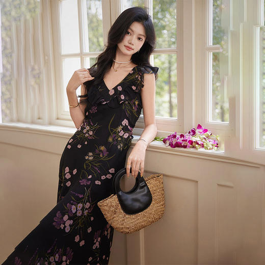 下单就送一条安全裤【AUChris法式氛围感出游连衣裙系列】森系小清新 藏肉显瘦 每一款都好看 商品图4