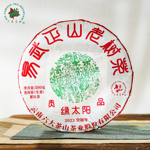 贡品绿太阳普洱生茶(2023) 商品图0