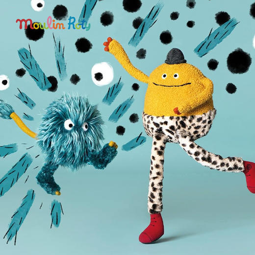 Moulin Roty 长腿豆豆玩偶 法式玩偶 适合全年龄 奇趣怪诞系列 法国品牌 716022 商品图14