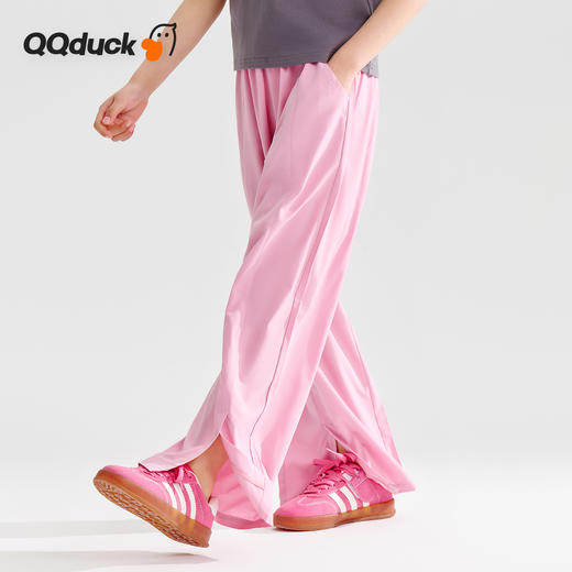 【120-165】【可可鸭】女童夏季凉感长裤宽松阔腿裤 商品图5