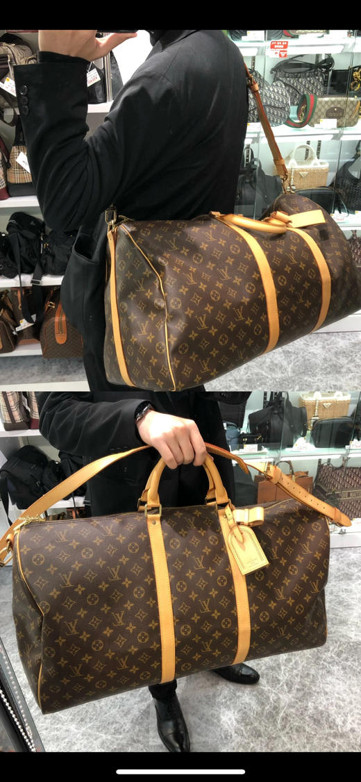 LV Keepall 老花 60 肩带款 斜挎包 商品图2