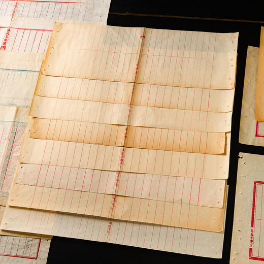 清代民国堂号老纸套装 商品图1