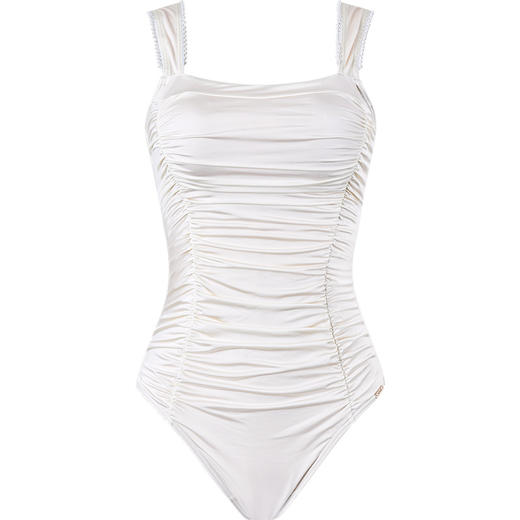 sisia泳衣女2025新款高级感连体性感保守显瘦泡温泉女士轻奢泳装SWS24-13A 商品图9