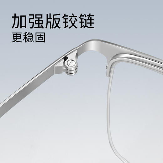 普莱斯成品老花镜PJ30017 TR材质镜框高清防蓝光镜片 弧形防滑镜腿 男女同款 商品图5