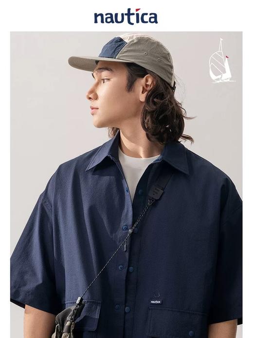 D060418日系中性户外山系男女同款工装风衬衫WW5137 商品图6