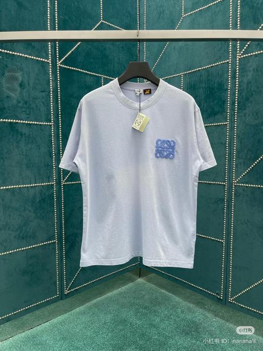 64-10 618极限特惠 独家圆正 lew 6069 毛巾绣男女同款tee 我穿M宽松合适 商品图4