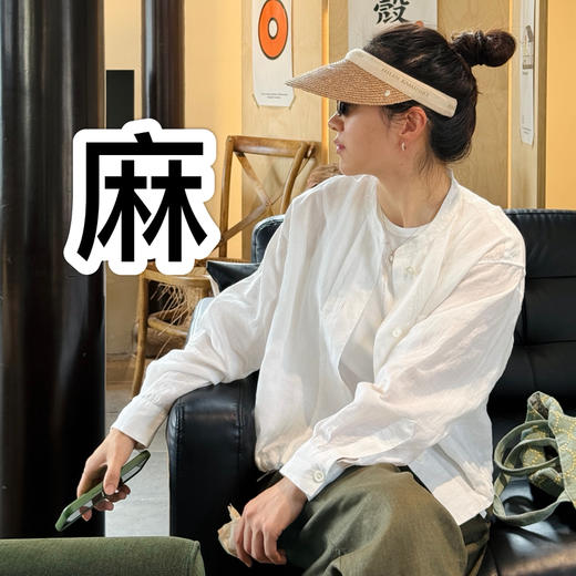 MH品质款--清凉亚麻简约空调+防晒小衫【包邮+三天无理由退换】 商品图0