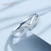 Winy925银极光戒指配证书送女友闺蜜节日礼物 商品缩略图1