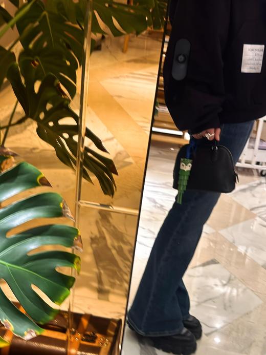 拼色 EP/SW/羊羔皮 猫头鹰流苏挂件（YT） 商品图11