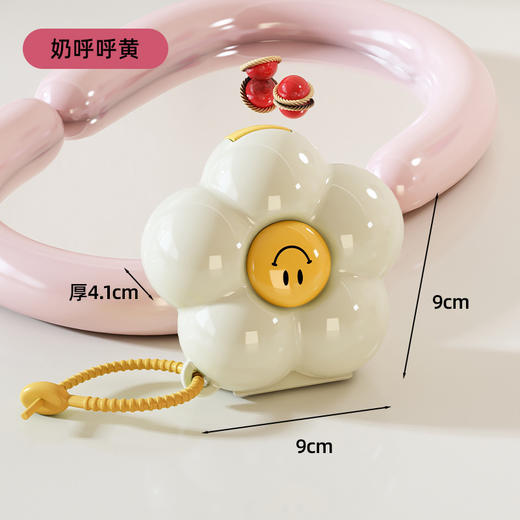 【花朵便携式药盒，花点时间照顾自己！】新款多巴胺便携式药盒 分隔药片迷你多功能 旅行耳钉项链戒指收纳塑-QQ 商品图4