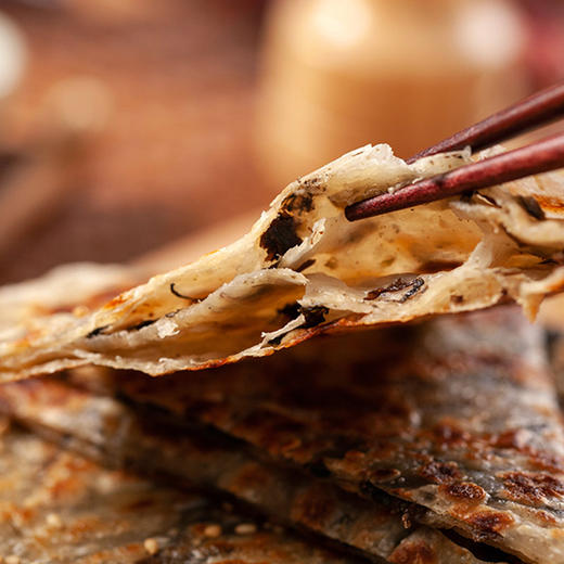 【中华老字号】张力生 梅干菜锅盔 500g*4 商品图0