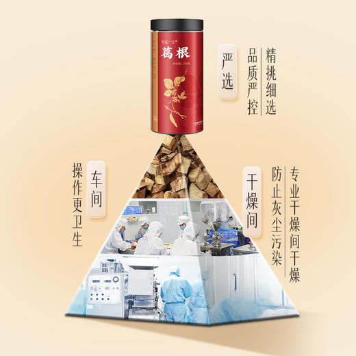 【官方正品】云南白药有这一方葛根250g葛根块泡水葛根茶泡酒非野生葛根非中药材 商品图4