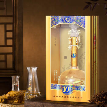 西凤酒 华山论剑10年 52度 500ml 单瓶装 凤香型白酒 商品图2