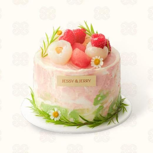 ⚜️焙茶荔枝莓果丝绒蛋糕 商品图0