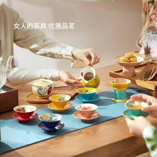 新中式布衣情茶器礼盒 商品图3