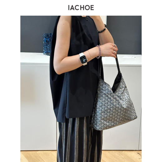 棉仓3631504002-IACHOE进口天丝棉混纺无袖背心衬衫 商品图4