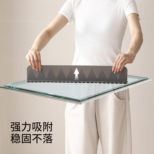 FaSoLa水槽边缘挡水板厨房洗碗池洗手盆防溅水挡板隔板硅胶挡水条 商品图2