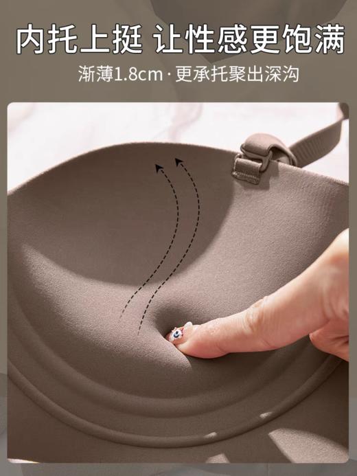 小胸显大 大胸显圆‼️【反重力圆圆杯Bra】无痕裸感 巨舒服！巨好穿！ 👏🏻  谁会拒绝饱满立挺的圆圆胸啊😻 商品图5