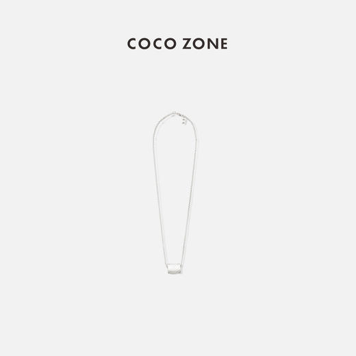 COCO ZONE 简约气质定制logo吊坠项链23C29724 商品图1
